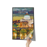 Rome Italy Art Poster Painting 12" x 18"