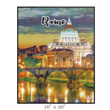Rome Italy Art Poster