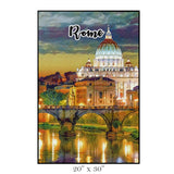 Rome Italy Art Poster