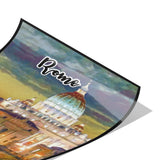 Rome Italy Art Poster Painting 8" x 12"