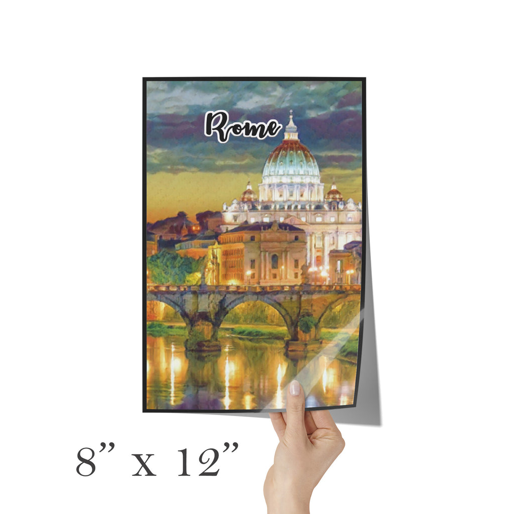 Rome Italy Art Poster P S I Love Italy