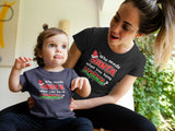 Santa Nonna Toddler Shirt