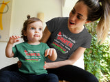 Santa Nonna Toddler Shirt