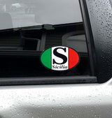 Sicilia Decal Sticker for Sicilian Pride