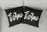 Ti Amo Decorative Throw Pillow Set (Pillow Cover and Insert)