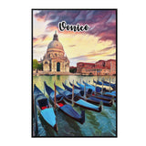 Venice Italy Art Poster Painting 12" x 18"