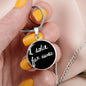 Italian Sweetness of Doing Nothing with Circle Pendant Necklace