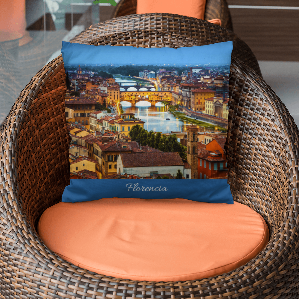 Florence II Decorative Throw Pillow Set (Blue) - SO