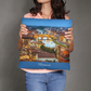 Florence II Decorative Throw Pillow Set (Blue) - SO