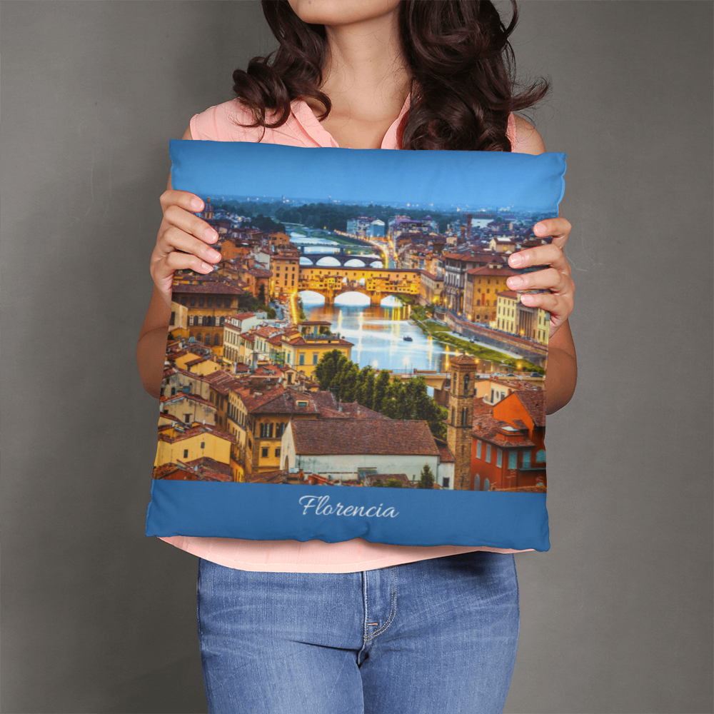 Florence II Decorative Throw Pillow Set (Blue) - SO