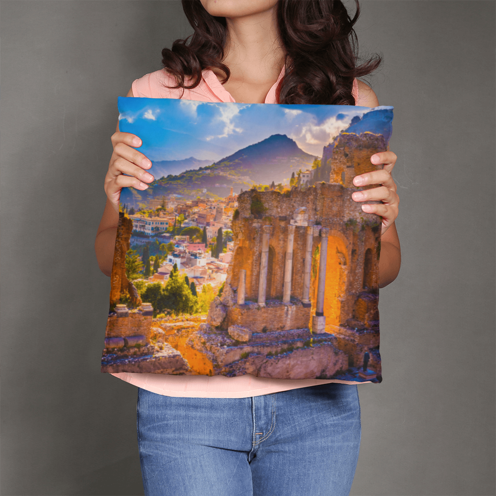 Sicily Throw Pillow Cover with Insert - SO