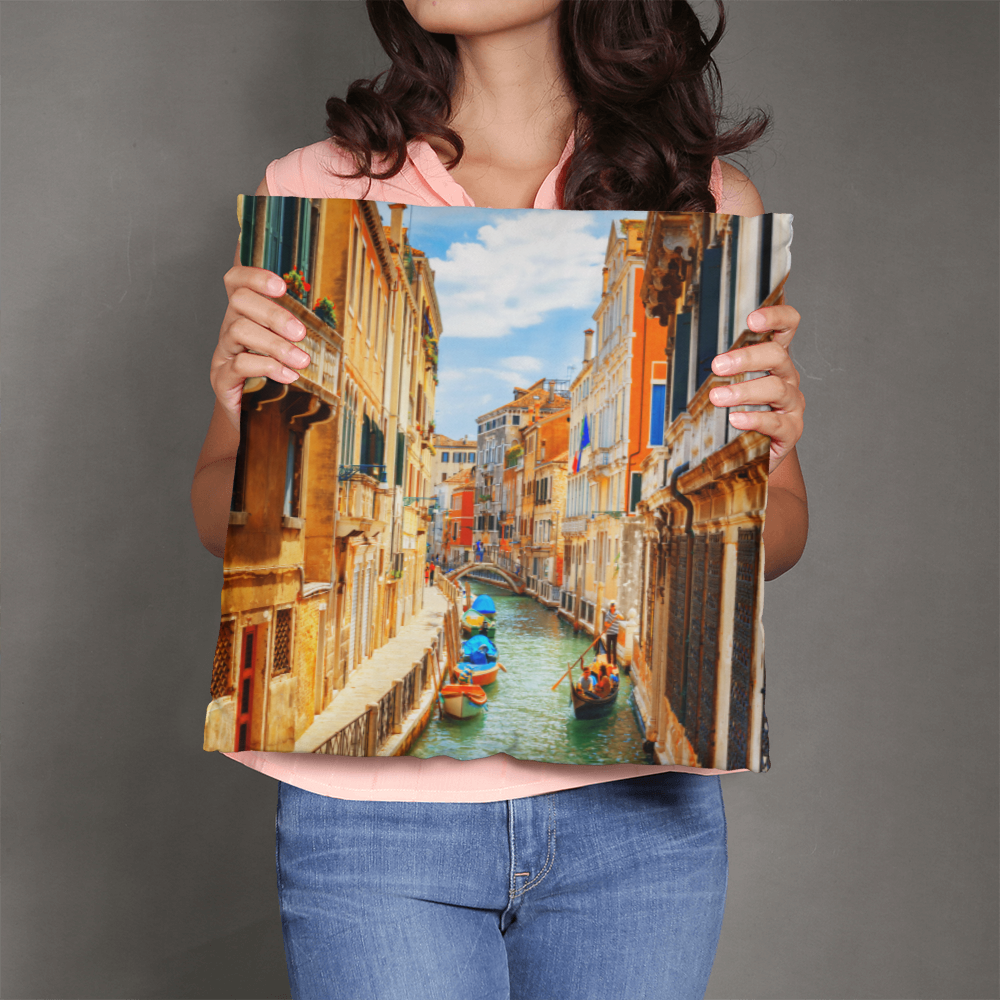 Venice II Throw Pillow Cover with Insert - SO