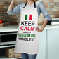 Let The Italian Girl Handle It Apron Version II