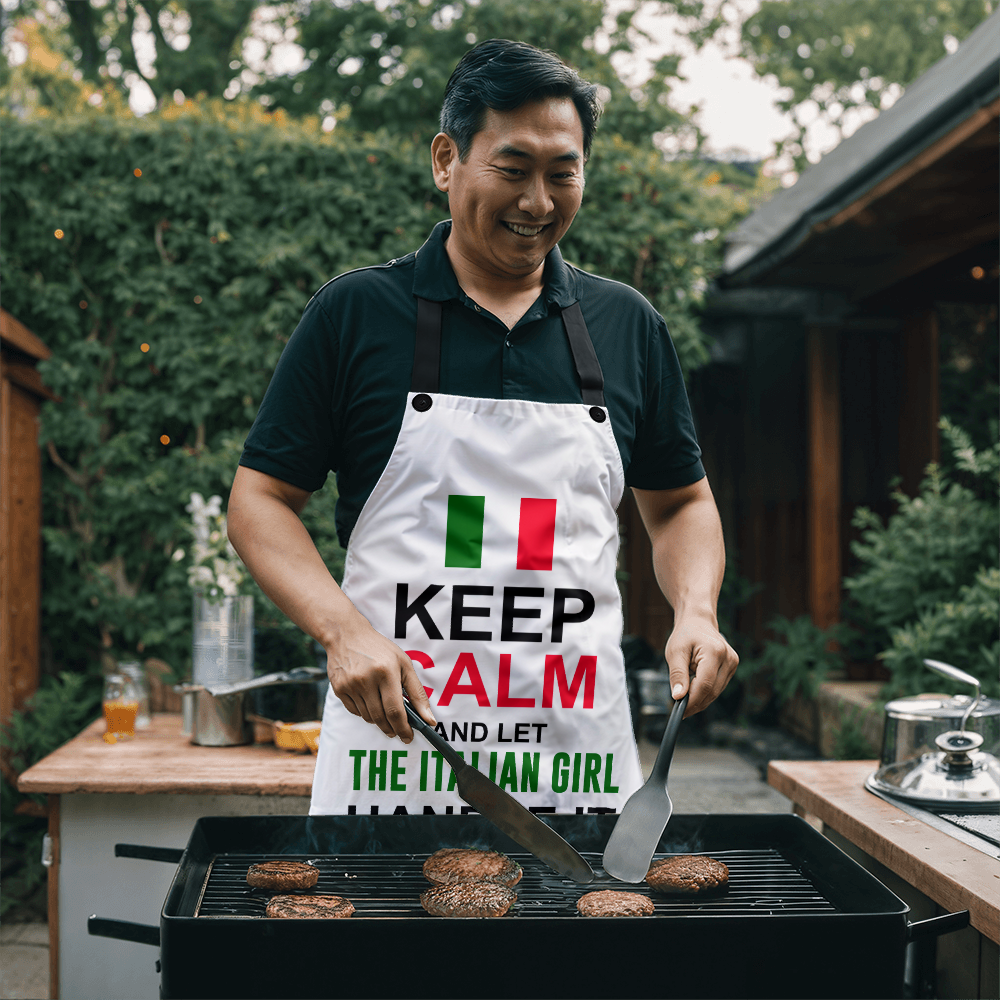 Let The Italian Girl Handle It Apron Version II