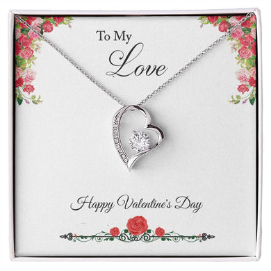 Forever Love Necklace to Sweetheart on Valentines Day