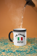 Italian Inside Voice Color Changing Mug