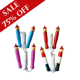Pinocchio Jump Rope with Wood Handles for Kids - SALE (75% OFF)