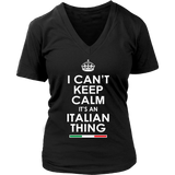 Can't Keep Calm Italian Shirt
