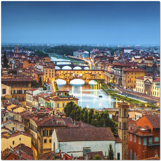 Florence II Laminated Scenic Placemat