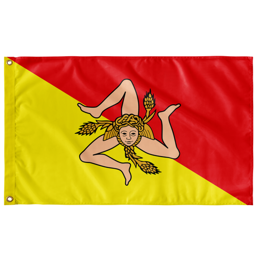 Sicilian Wall Flag