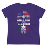 American Grown With Italian Roots - Gildan Women's T-Shirt