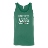 Happiness is Being a Nonna Canvas Women's Tank