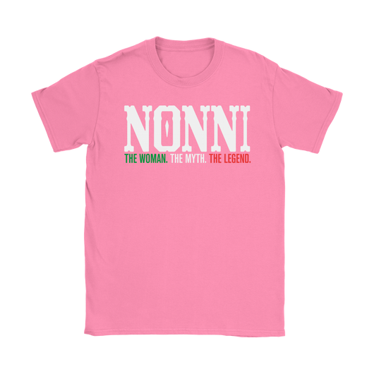 Nonni The Woman The Myth The Legend Shirt