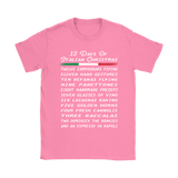 12 Days of Italian Christmas Shirt