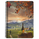 Chianti Tuscany Spiral Bound Notebook