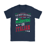 Marrying an Italian Shirt