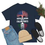 American Grown With Italian Roots - Gildan Unisex T-Shirt