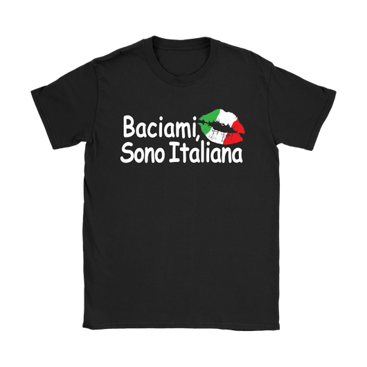 Kiss Me I'm Italian I Shirt