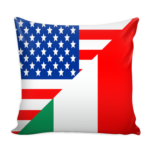 American Italian Decorative Throw Pillow Set (Pillow Cover and Insert)