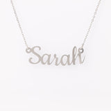 Custom Name Necklace in Personalized Script
