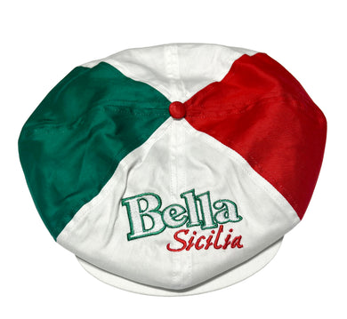Tri-Color Bella Sicilia Gatsby Cap