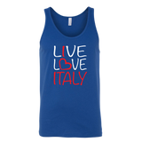 Live Love Italy Canvas Women's Tank