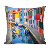 Burano Decorative Throw Pillow Set (Pillow Cover and Insert)
