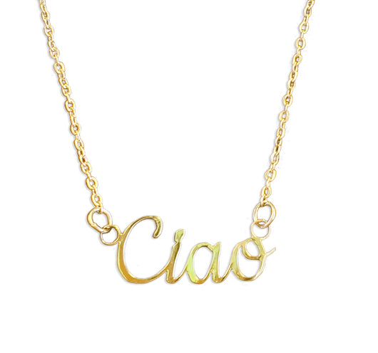 Ciao Italian Necklace