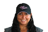 Ciao Bella Visor with Pink Embroidery