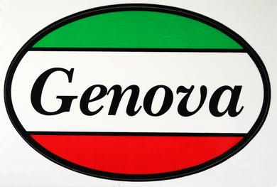 Genova Italy Decal Sticker