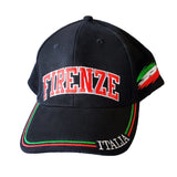 Firenze Black Baseball Cap