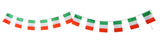 Italian Flag String Pennant Banner