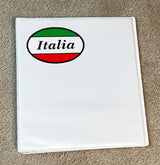 Italia Decal Sticker for Italian Pride