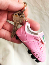 Italia Soccer Shoe Keychain (Pink) - SALE