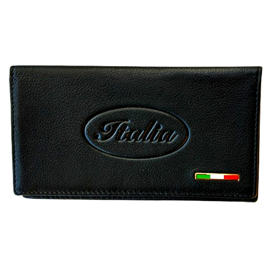 Leather Italia Checkbook Cover