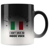 Italian Inside Voice Color Changing Mug