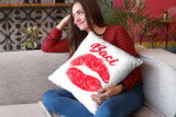 Italian Kisses Decorative Throw Pillow Set (Pillow Cover and Insert)