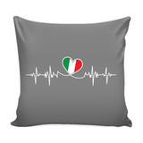 Italian Lifeline Decorative Throw Pillow Set (Pillow Cover and Insert)