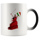 Italian Woman Warrior Color Changing Mug