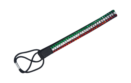 Italian Flag Jeweled Headband